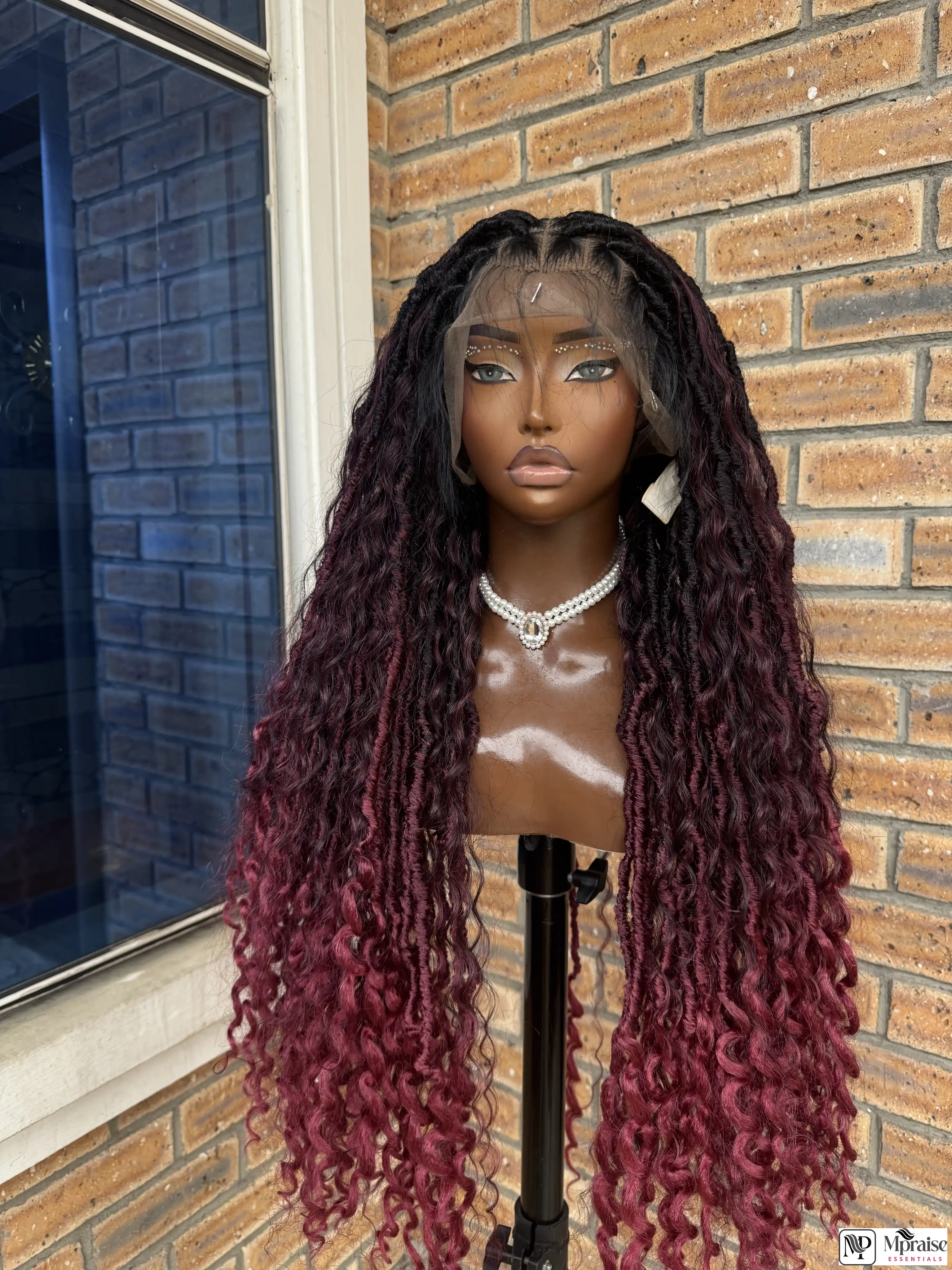 Mermaid Boho Locs Braided Wig