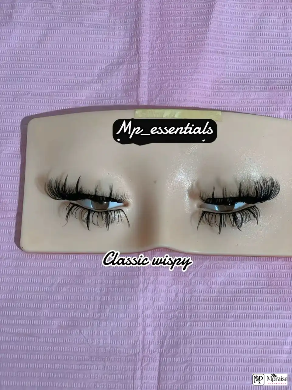 Hand made reusable strip lash extension ( classic set)