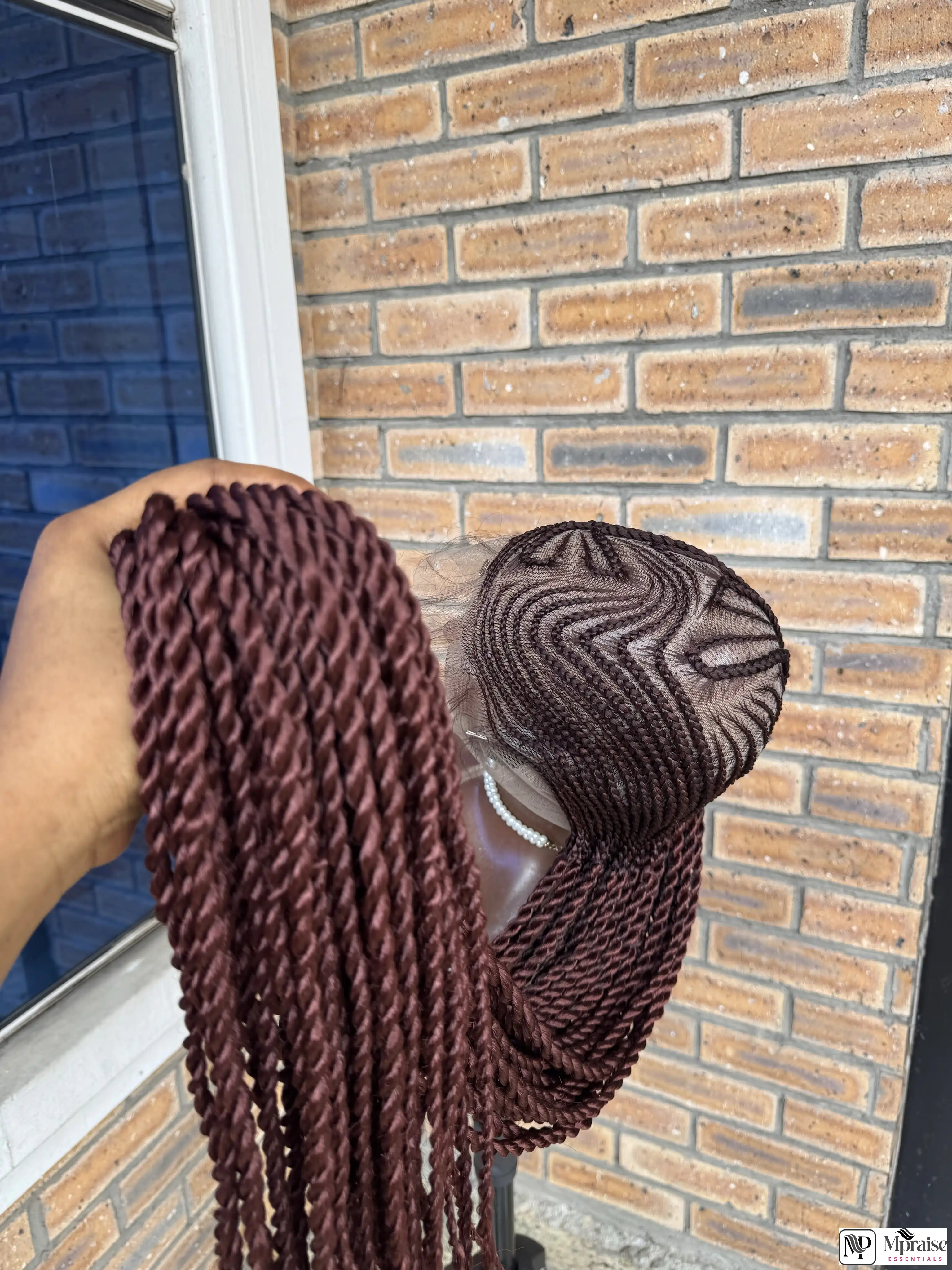 Heart Cornrow Twist Braid