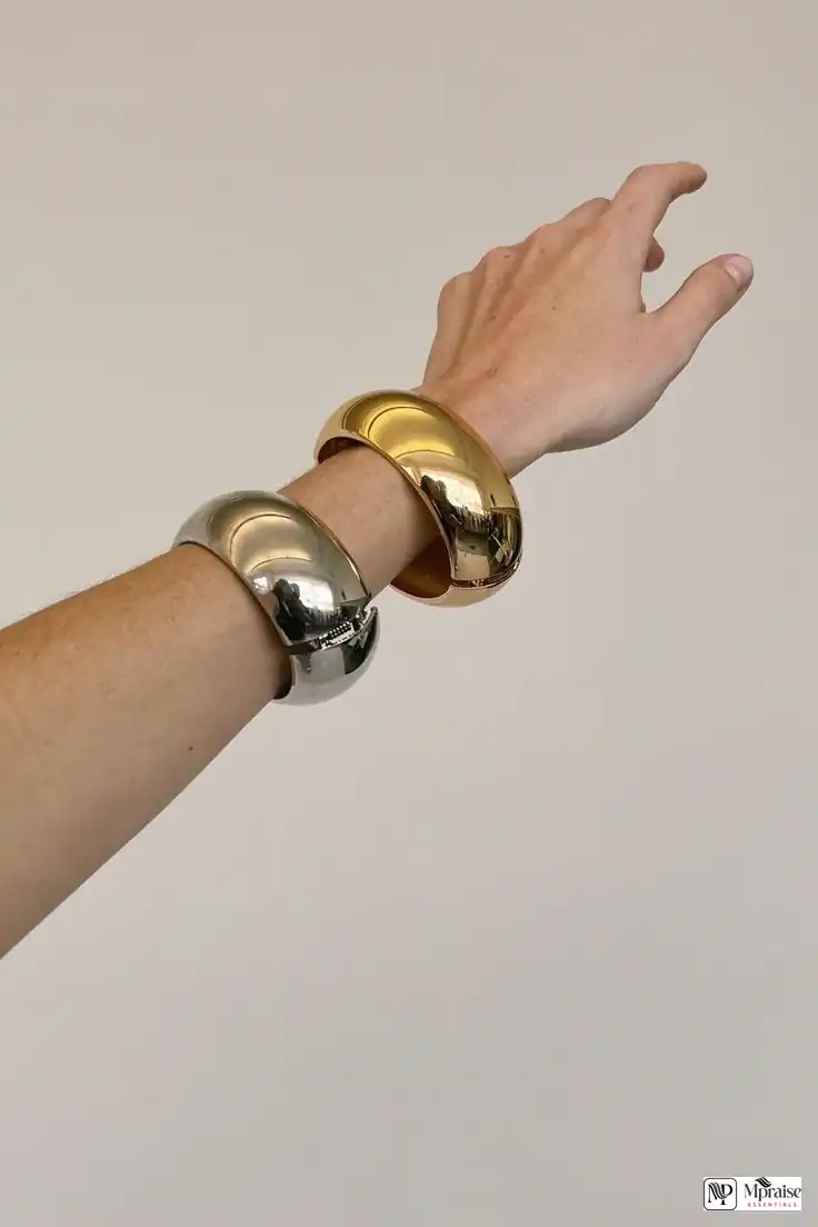 Oval shaped Chunky bangles