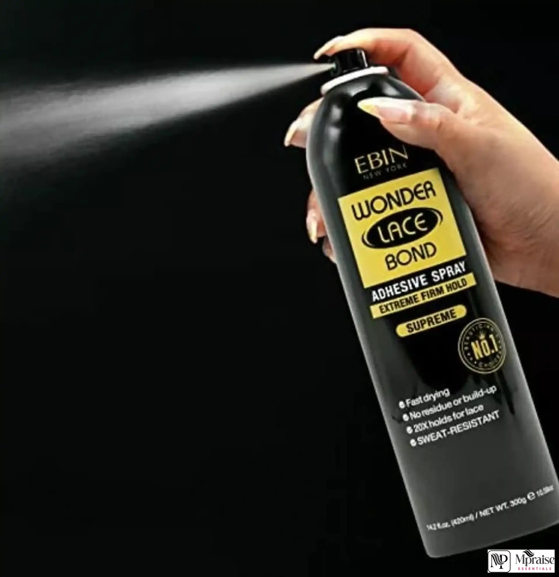 EBIN WONDER LACE ADHESIVE SPRAY (450 ml)