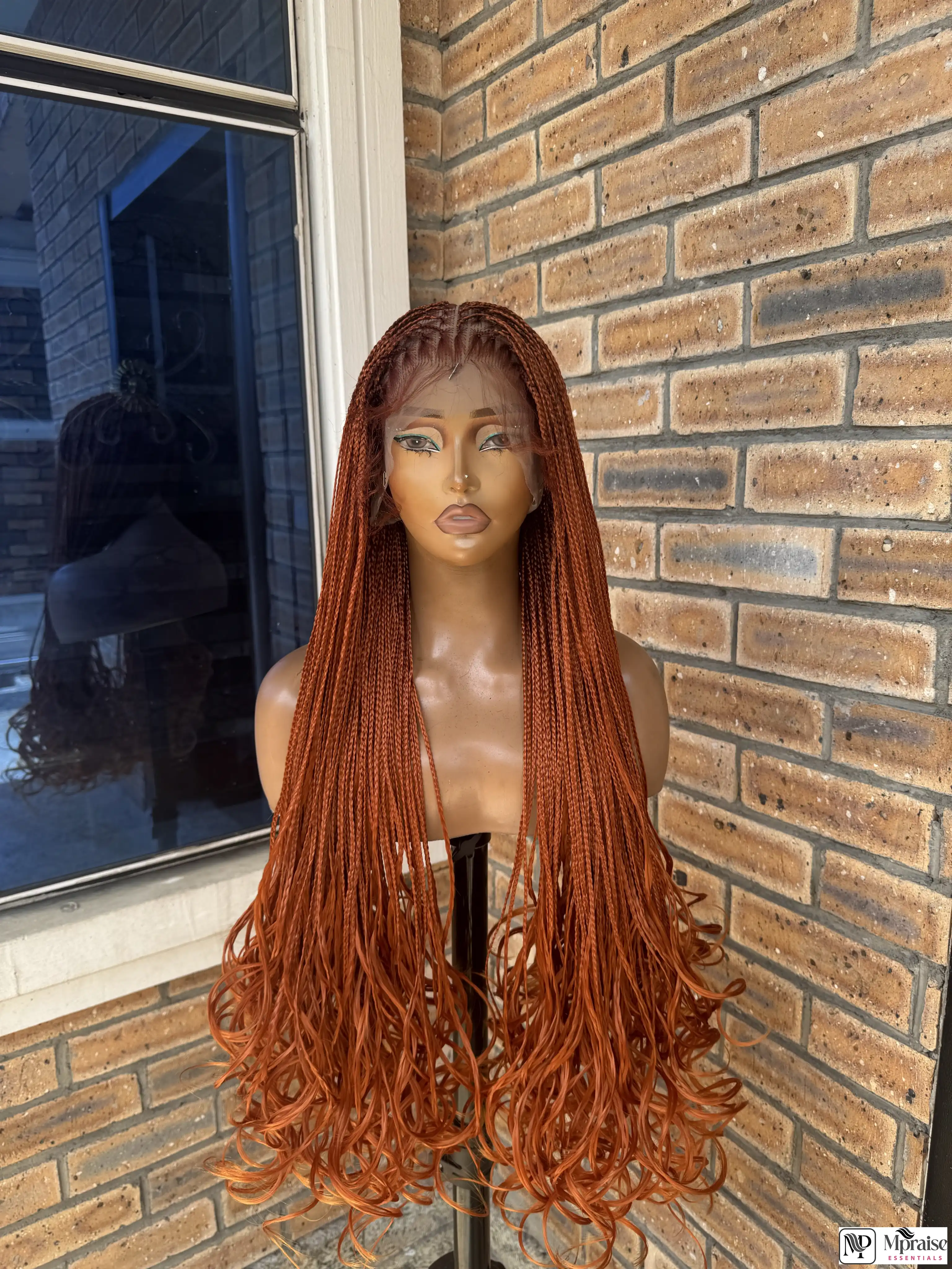 Knotless  French Curls Braided wig