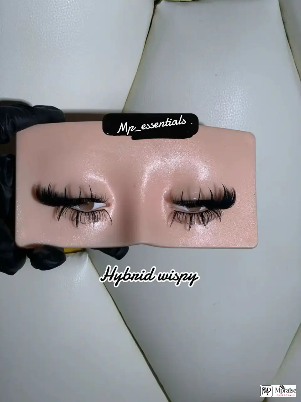 Hand made Reusable Hybrid Set Strip Lash Extension