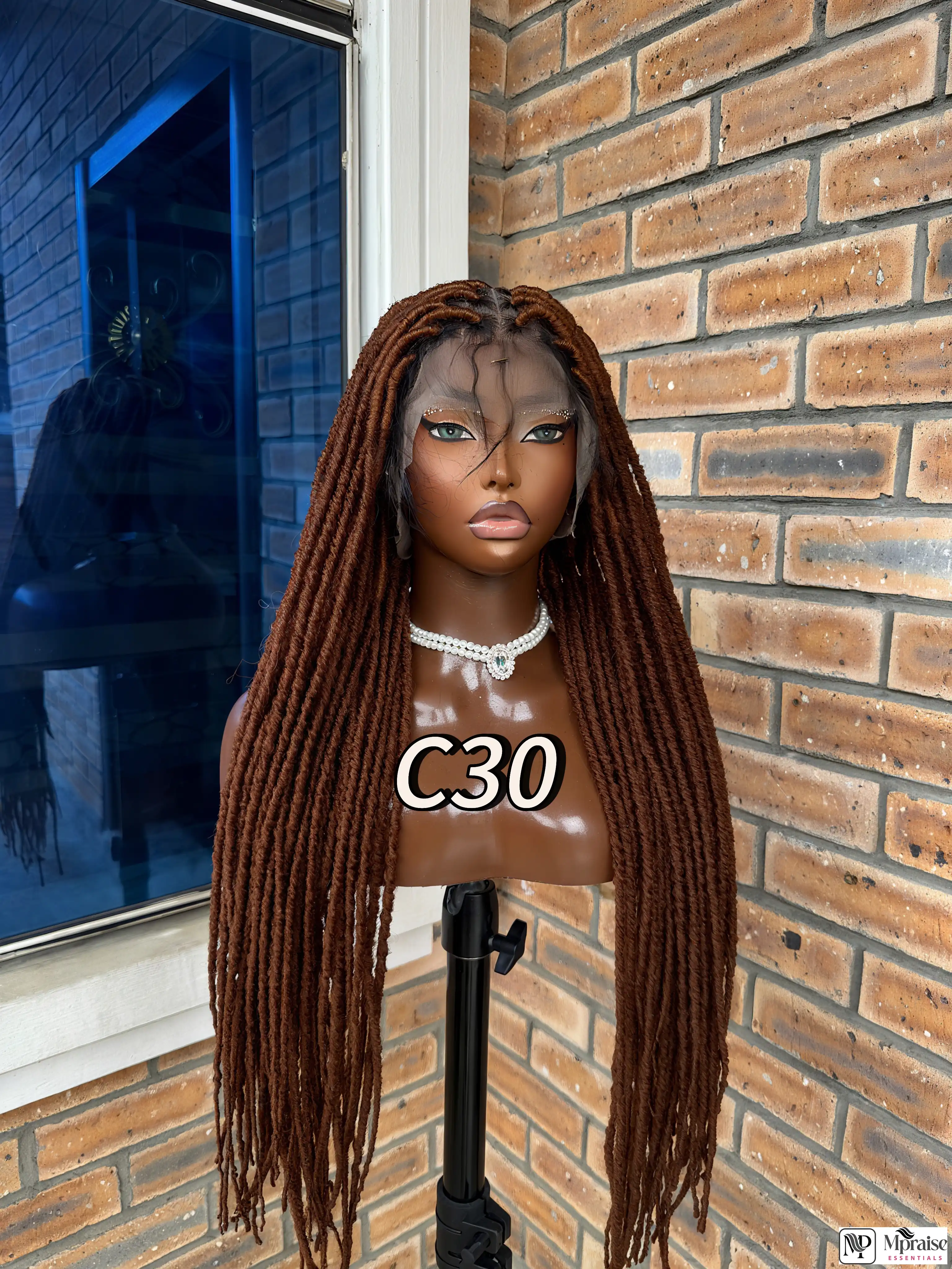 Micro locs braided wig