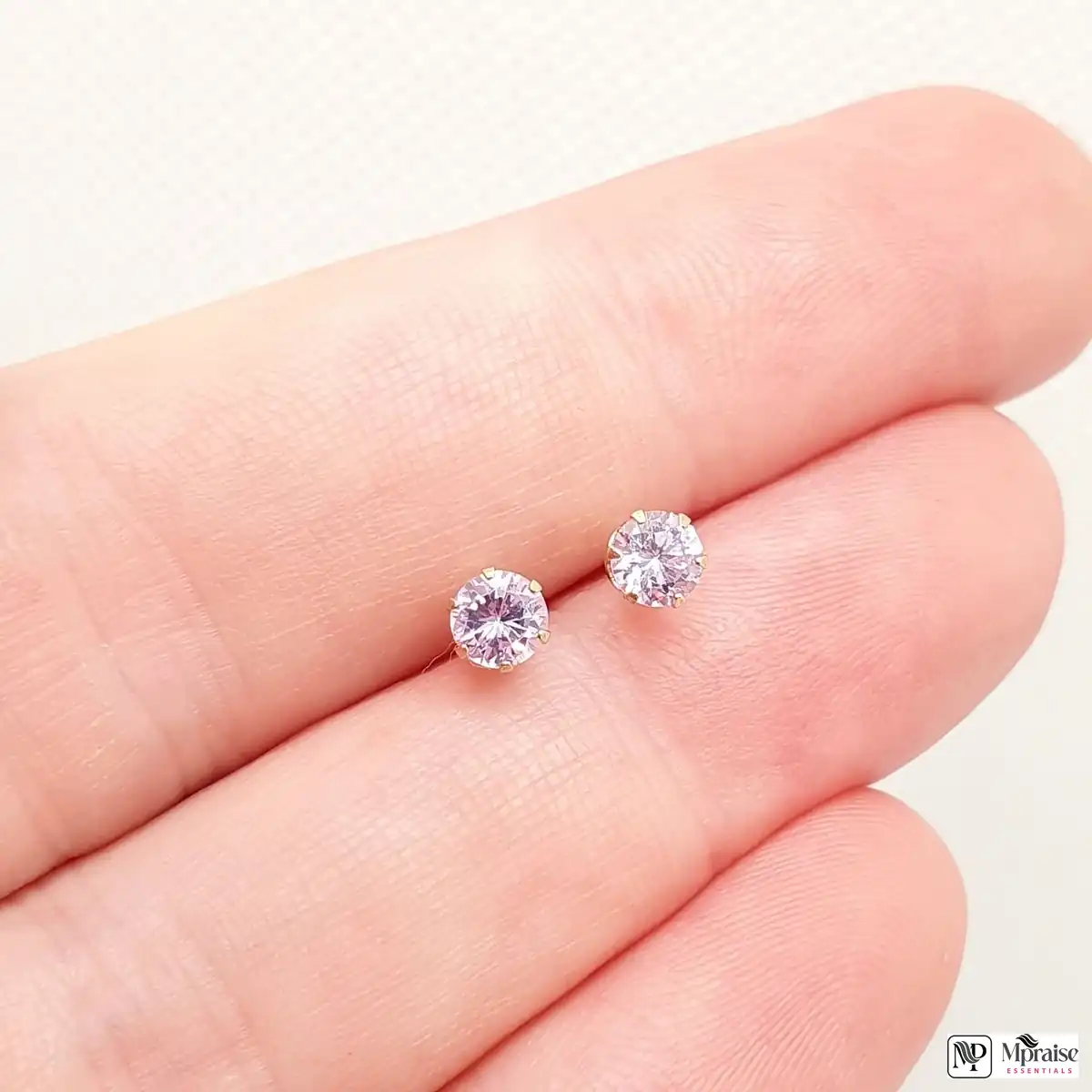 Non tarnish crystal stone earrings