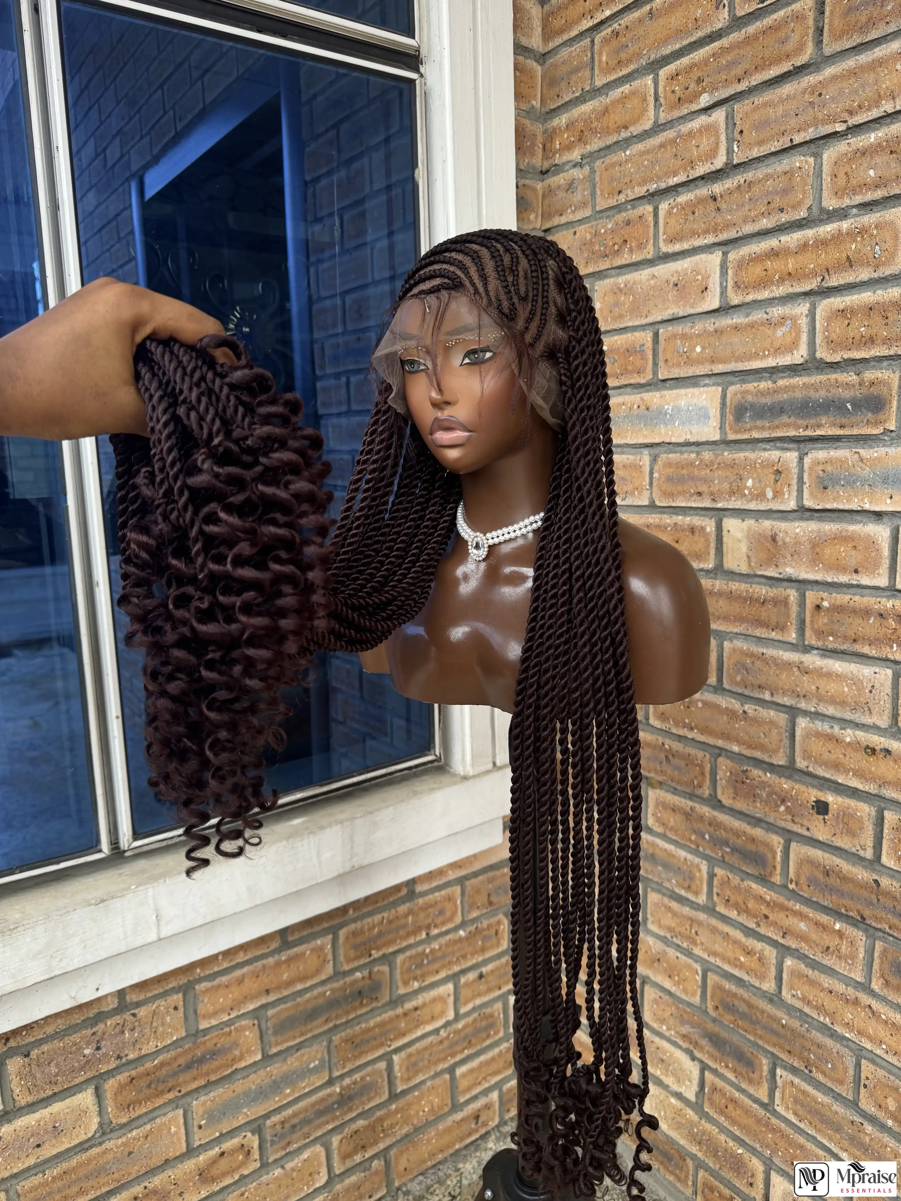 Curly Tips Twist Lemonade Braid