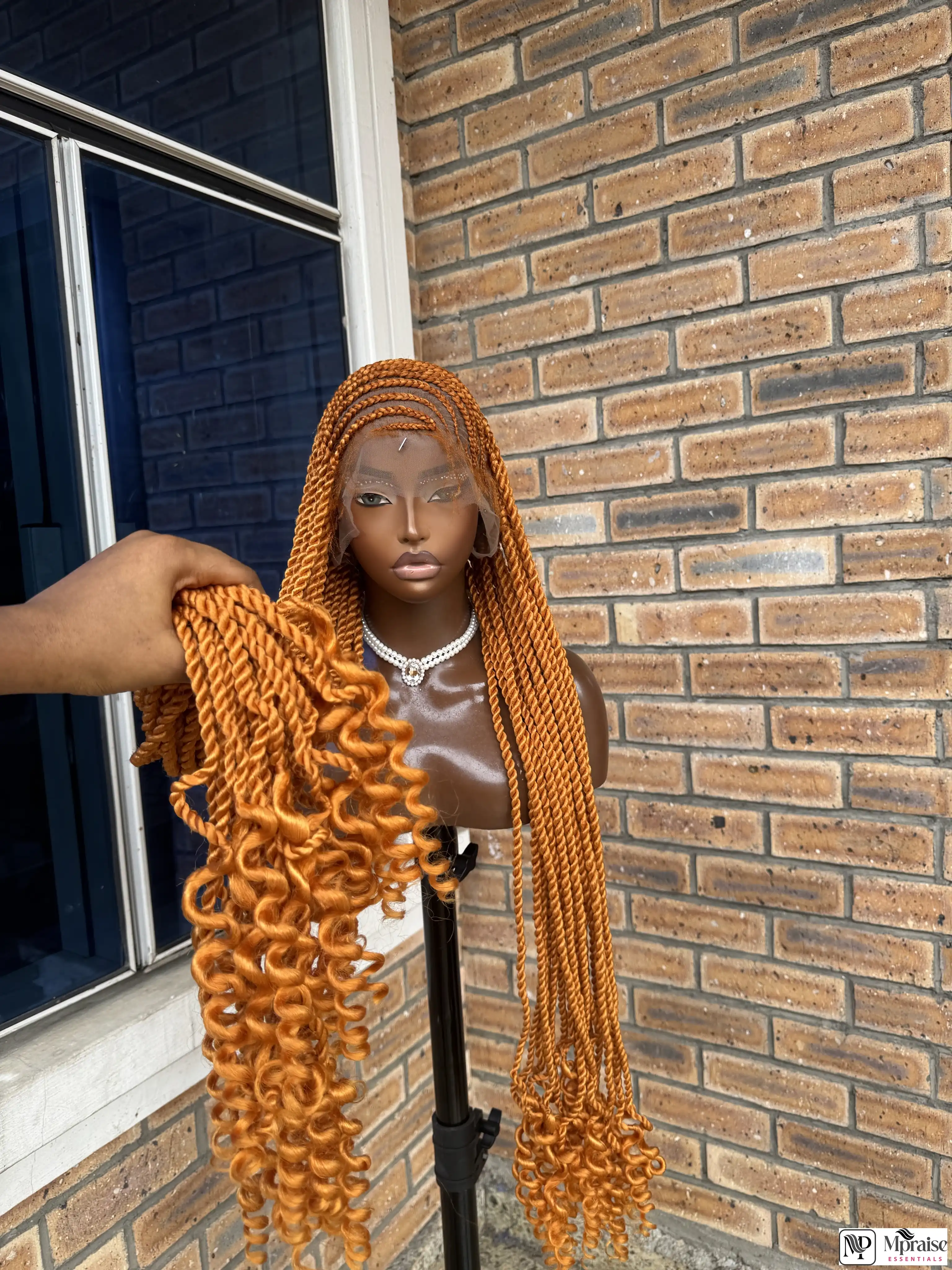 Curly Tips Twist Lemonade Braid