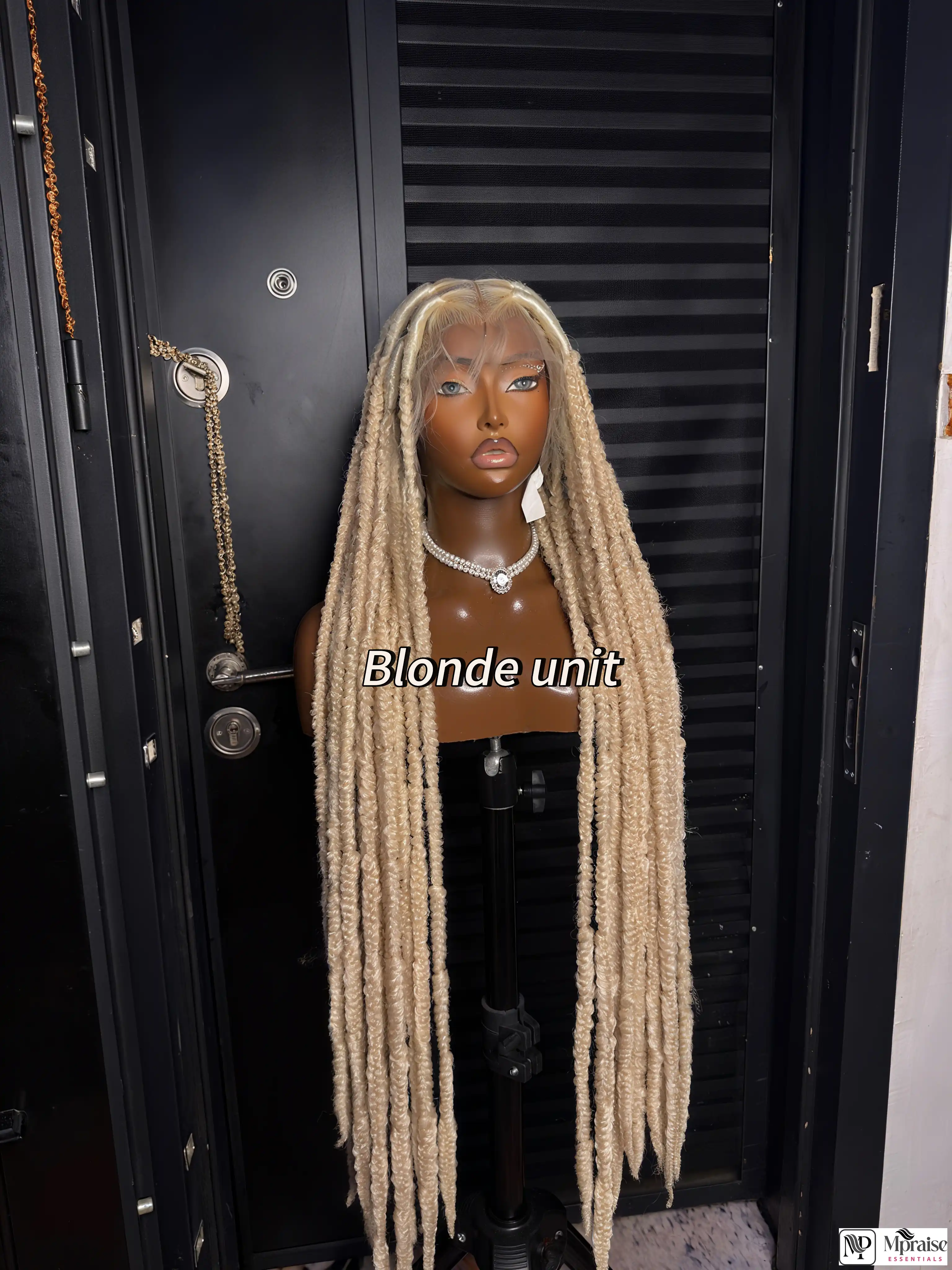 Jumbo locs braided wig